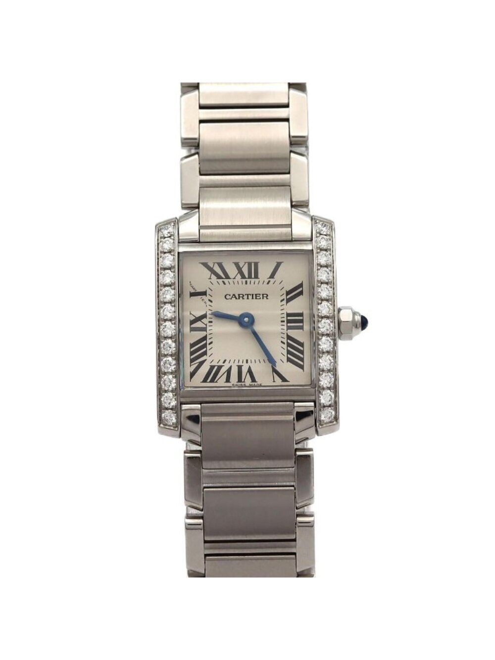 Cartier Tank Francaise SM D 4 SS Quartz Watch